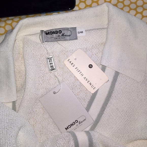 Vintage - Mondo NWT Sheer Collared Pullover - Picture 5 of 6